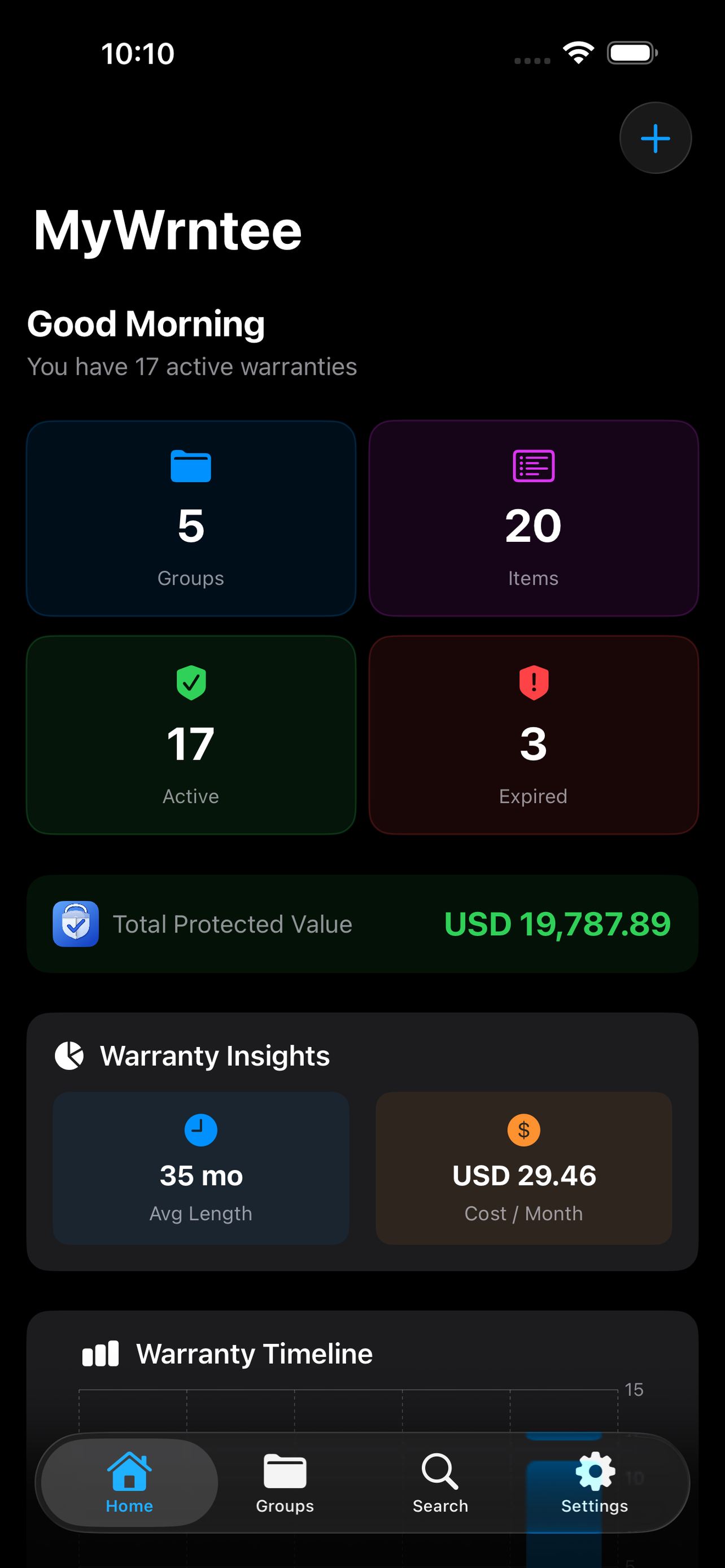 MyWrntee Search